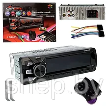 Автомагнитола CARLIVE LD2053 LCD, 2 USB, BT, TF, FM, ICO, 4 RCA, пульт ДУ, цвет черный