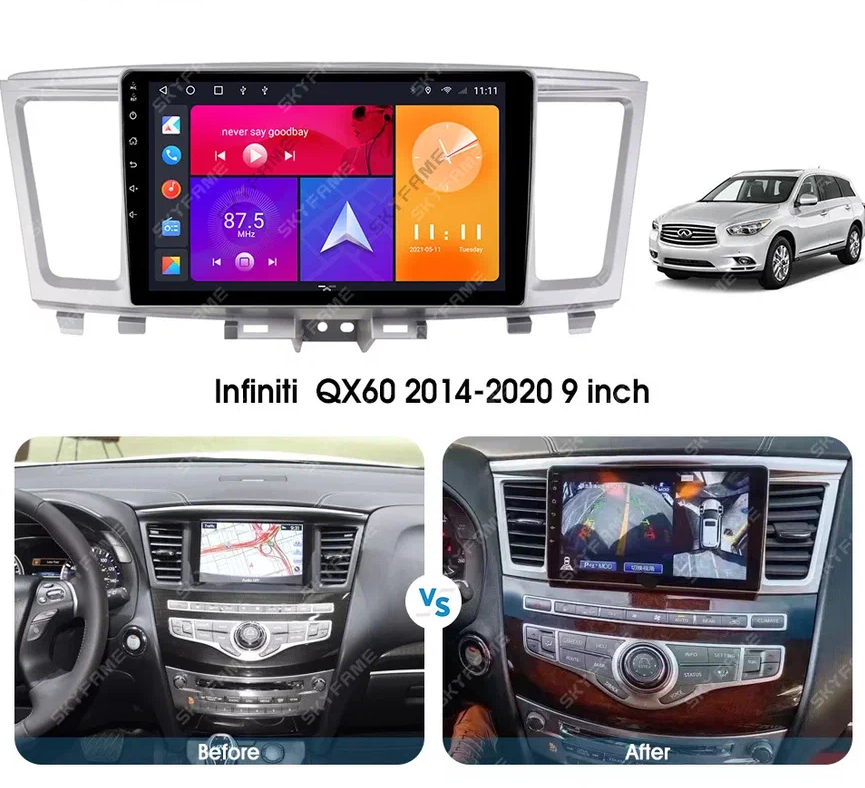 Штатная магнитола Carmedia Infinity Q60 с 2014+ на Android 10