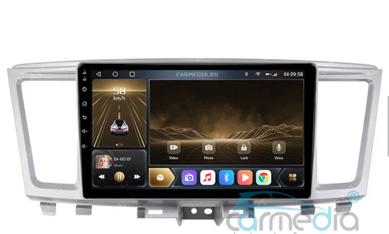 Штатная магнитола Carmedia Infinity Q60 с 2014+ на Android 10