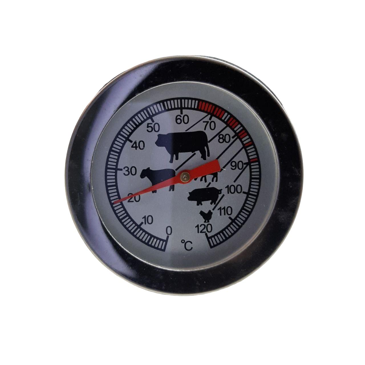 Термометр для гриля и барбекю с клипсой (0- 120 град.) - фото 6 - id-p193272290