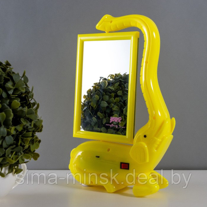 Настольная лампа с фоторамкой "Слон" LED 5Вт USB желтый 17х6,5х28 см - фото 9 - id-p193272374