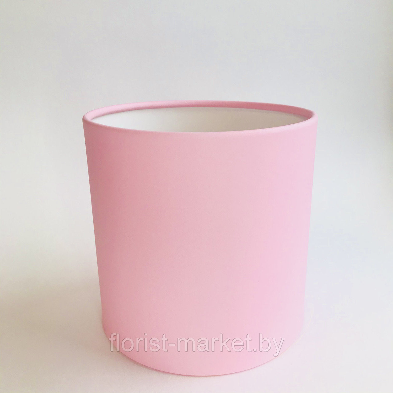 Коробка шляпная, D14/H14 см, светло-розовый