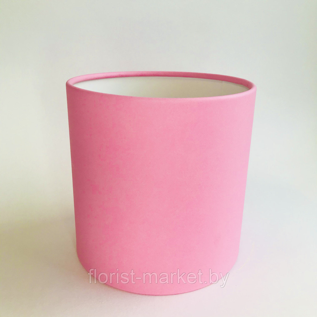 Коробка шляпная, D14/H14 см, розовый