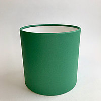 Коробка шляпная, D14/H14 см, зеленый