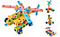 Детский конструктор-мозаика, болтовая мозаика с шуруповертом 4 в 1, детская развивающая игрушка, фото 2