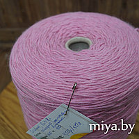 Пряжа GiTiBi, SeSamo, 50% овечья шерсть,50% акрил,300 м 100г цвет:розовый