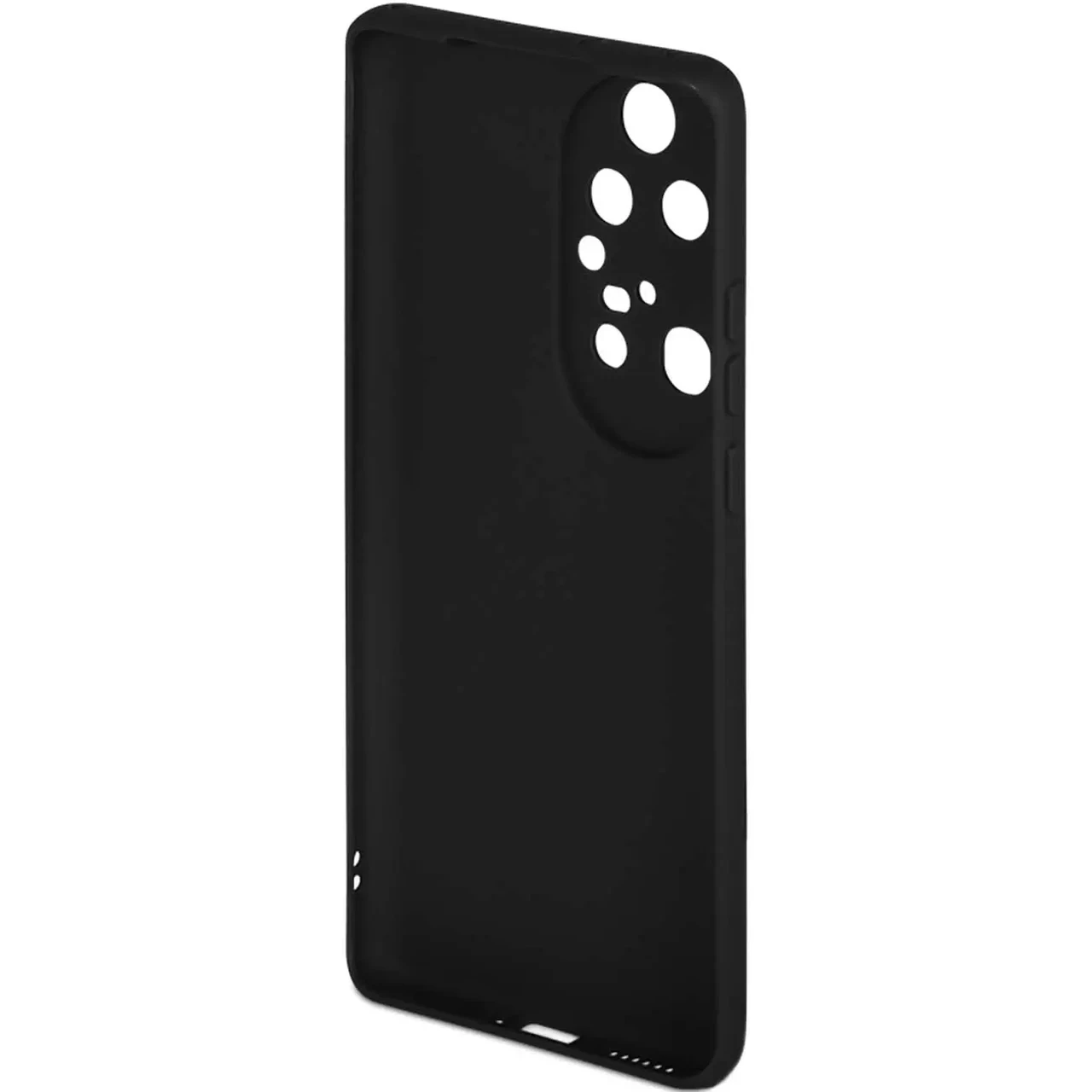 Чехол-накладка для Huawei P50 Pro (силикон) черный с защитой камеры - фото 2 - id-p193282756
