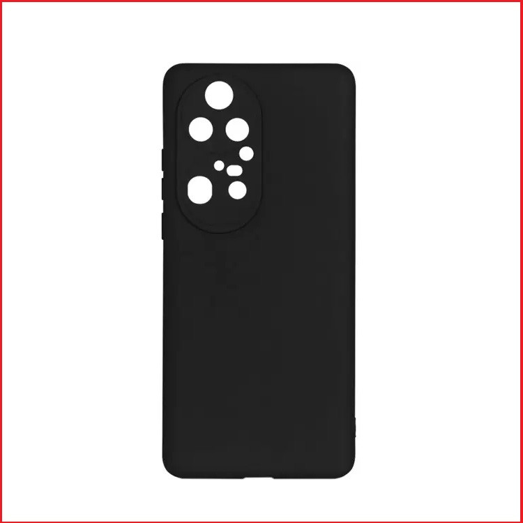 Чехол-накладка для Huawei P50 Pro (силикон) черный с защитой камеры - фото 1 - id-p193282756