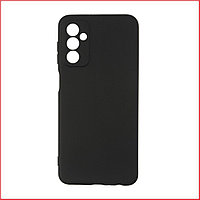 Чехол-накладка для Samsung Galaxy A04s SM-A047 (силикон) черный с защитой камеры
