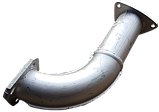 Труба приемная глушителя МАЗ-4370 (МАЗ) 4370-1203009-001, фото 2