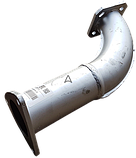 Труба приемная глушителя МАЗ-4370 (МАЗ) 4370-1203009-001, фото 4