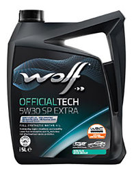 Моторное масло WOLF OfficialTech 5W-30 SP EXTRA 5L