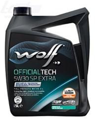 Моторное масло WOLF OfficialTech 5W-30 SP EXTRA 4L