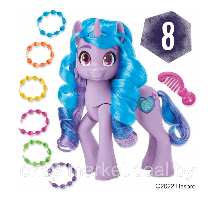 Игровой набор My Little Pony Иззи с блестками F3870 - фото 4 - id-p193301263