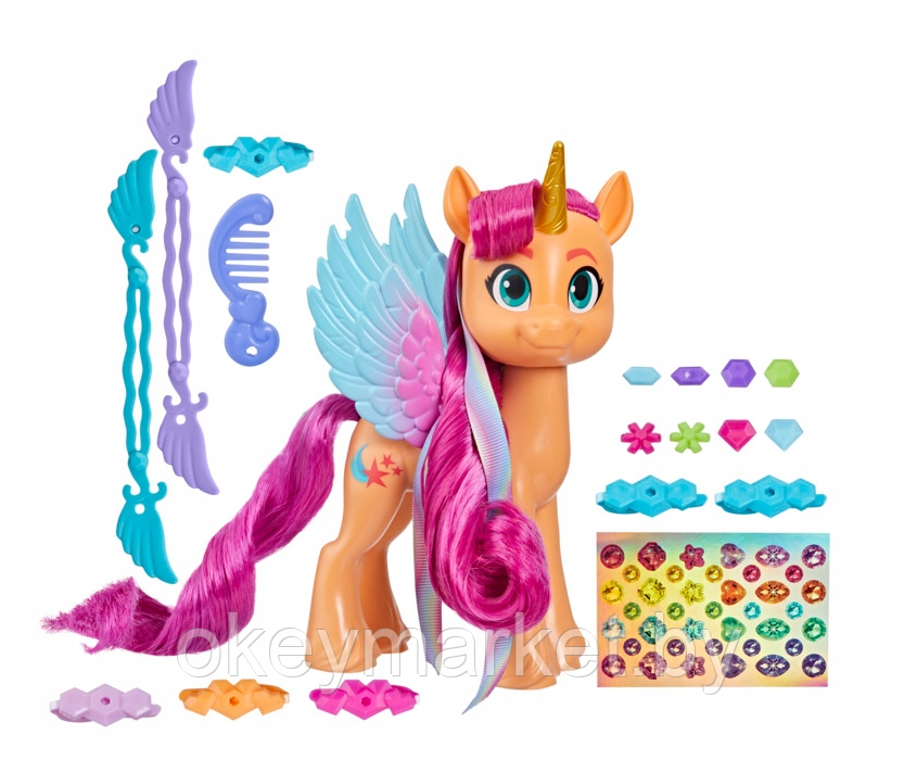Игровой набор My Little Pony Радужные волосы Санни F3873, фото 2