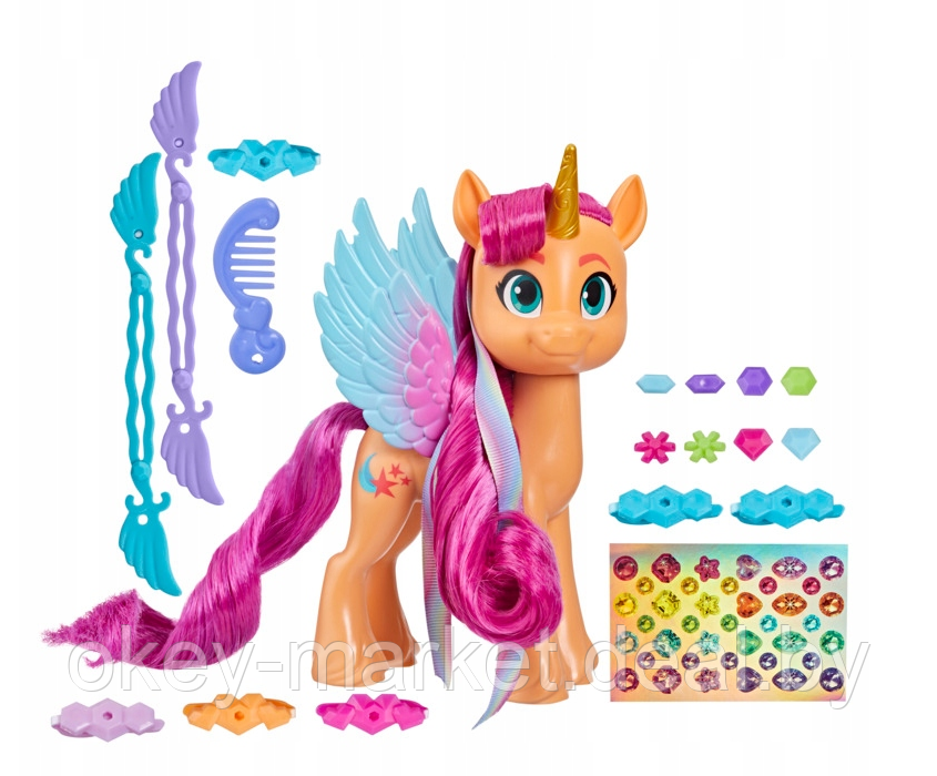 Игровой набор My Little Pony Радужные волосы Санни - фото 1 - id-p193301361