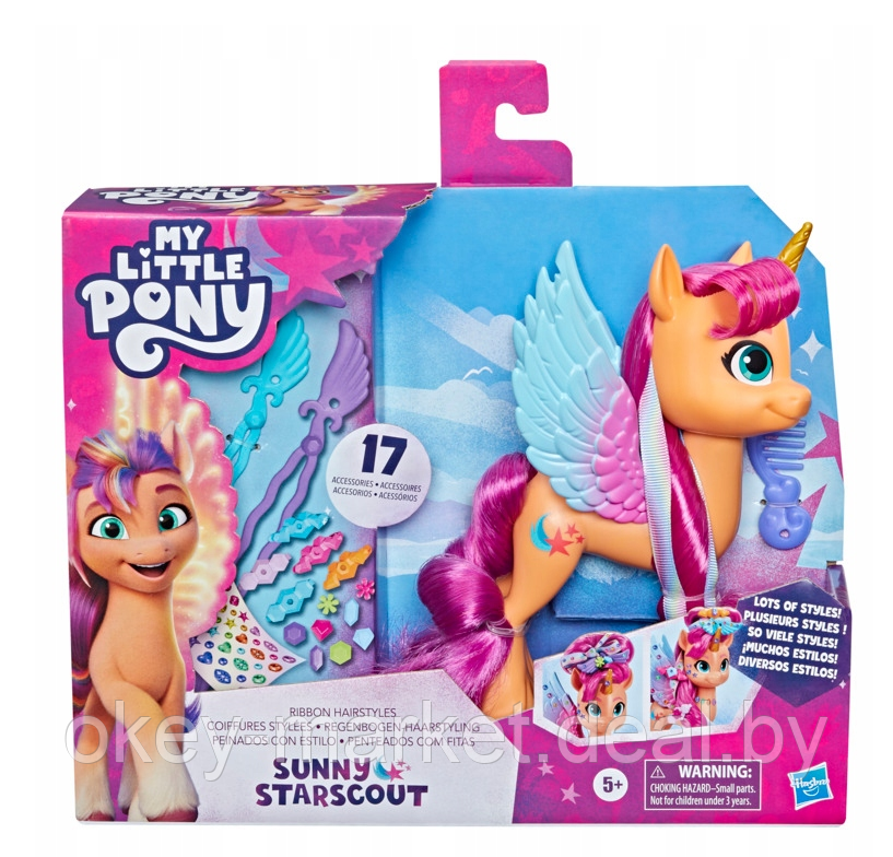 Игровой набор My Little Pony Радужные волосы Санни - фото 10 - id-p193301361