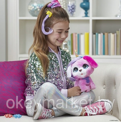 Игрушка Гламурный питомец на поводке Щенок FurReal Friends F1544, фото 3