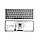 Клавиатура для ноутбука Lenovo IdeaPad G40-70 черные кнопки, серебристая рамка, с подсветкой, фото 2