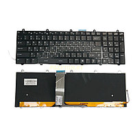 Клавиатура для MSI GT60 черная в рамке без трэкпоинта с подсветкой