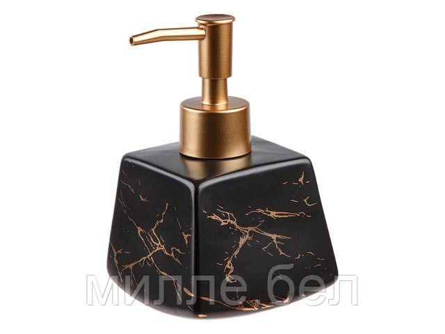 Диспенсер (дозатор) для мыла ELEGANCE, черный, PERFECTO LINEA - фото 1 - id-p193305169