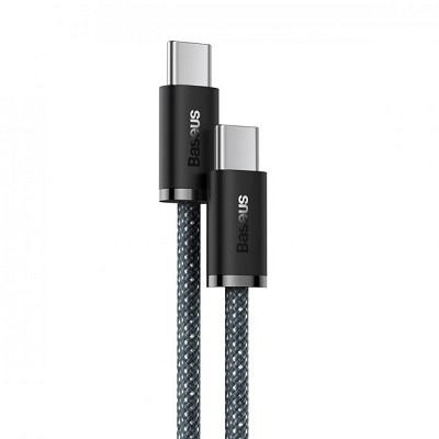 Baseus Dynamic Series Fast Charging Data Cable Type-C to Type-C 100W 1m CALD000216 темно-серый - фото 2 - id-p193309763