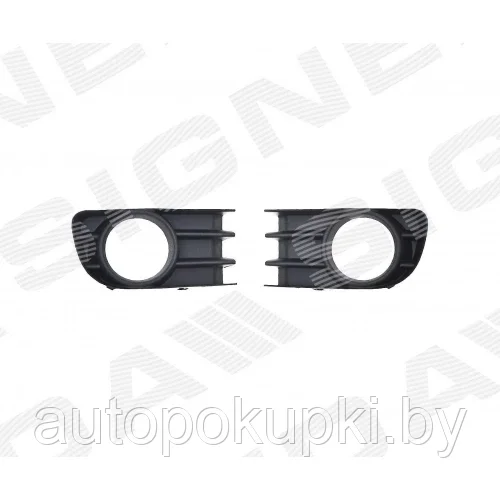 Комплект рамок противотуманных фар (2 шт) RENAULT MEGANE 2003-2005,  PRN99035GL/R