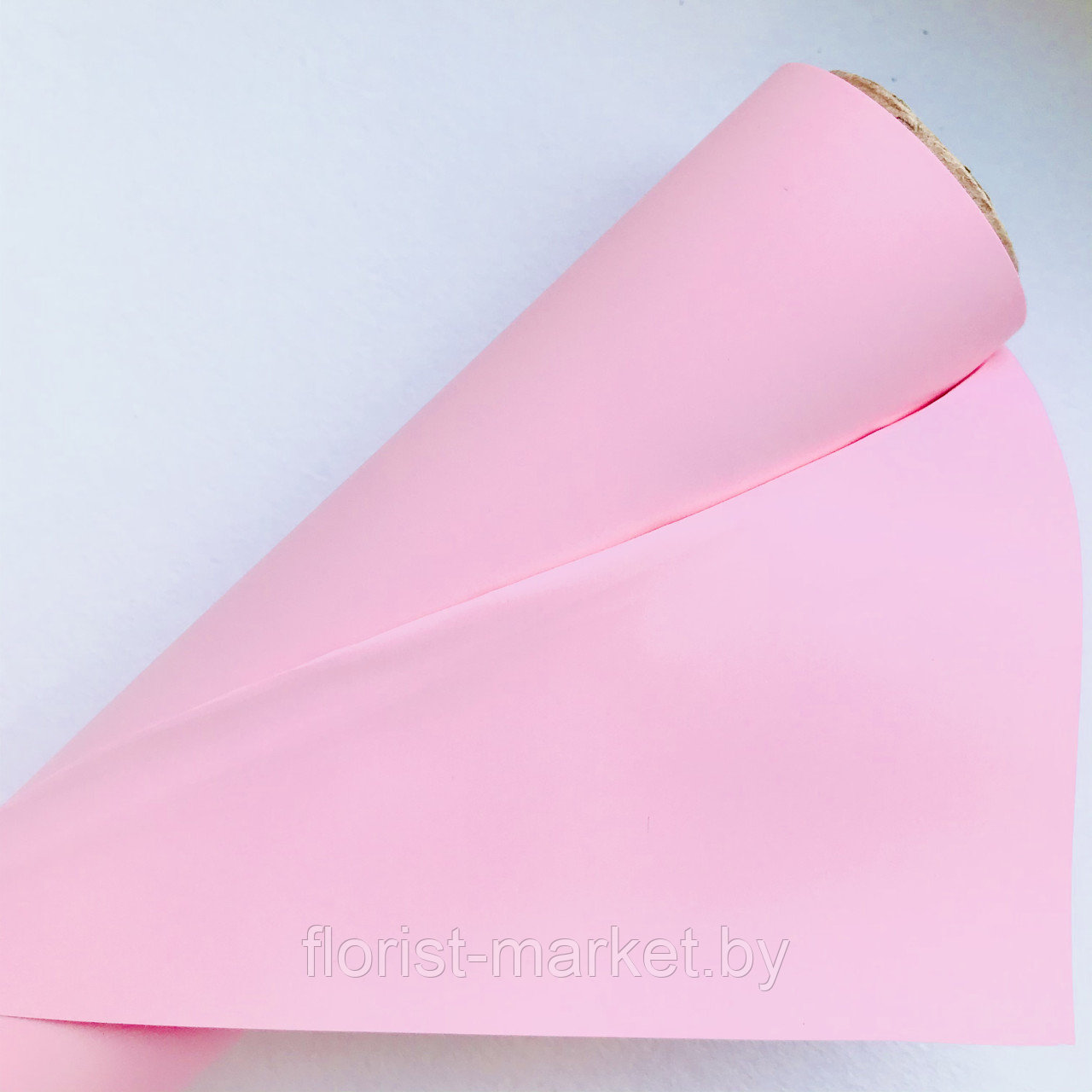 Пленка "Корейская" матовая, 50 см*10 м, розовый