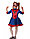Детский карнавальный костюм для девочки Человек Паук Марвел, фото 3