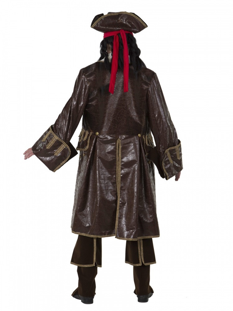 Карнавальный костюм для взрослых Капитан Джек Воробей - фото 2 - id-p193312741