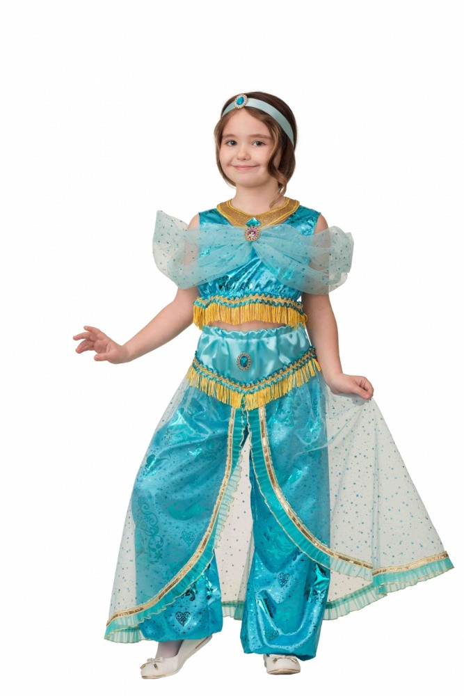 Детский карнавальный костюм Принцесса Жасмин БАТИК - фото 3 - id-p193313991