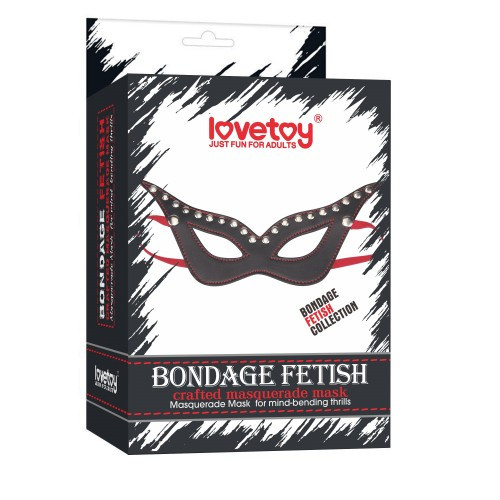 Карнавальная Маска Bondage Fetish Masquerade Mask - фото 3 - id-p193336270