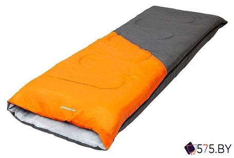 Спальный мешок Acamper Bruni 300г/м2 (оранжевый/черный), фото 2