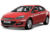 Брызговики для Opel Astra J 