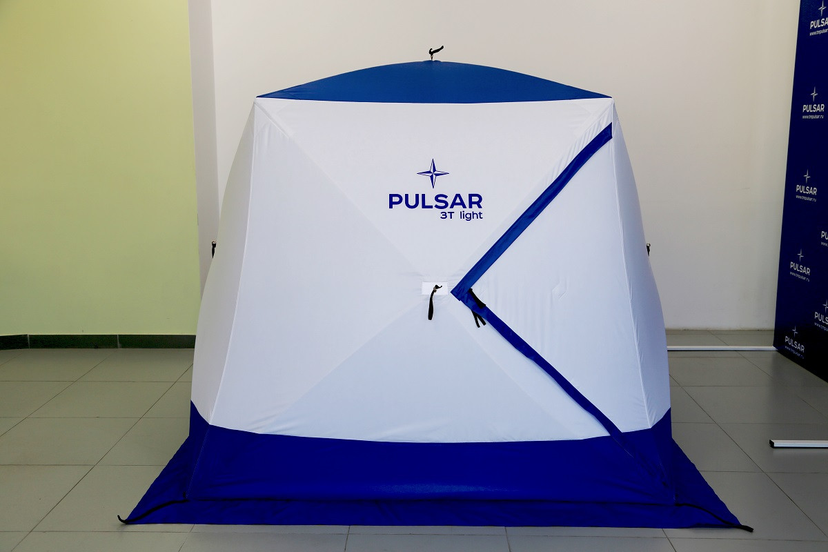 Палатка зимняя PULSAR 3T light 2.0х2.0х1.8 м - фото 1 - id-p193343434