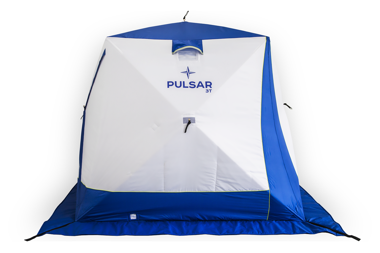 Палатка зимняя PULSAR 3T Трехслойная 2.0х2.0х1.8 м - фото 1 - id-p193343462