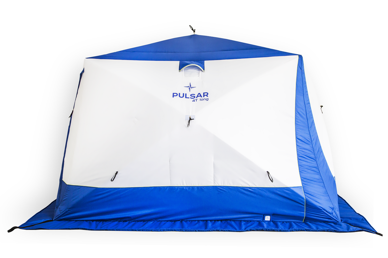 Палатка зимняя PULSAR 4T long Compact Трехслойная 2.3х2.9х2.0 м - фото 1 - id-p193343541