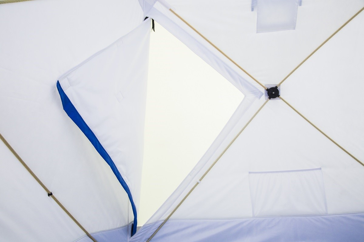 Палатка зимняя PULSAR COSMO T Трехслойная 3.4х3.0х2.0 м - фото 3 - id-p193343558