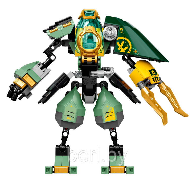 60082 Конструктор Lari Ninjago "Водный робот Ллойда", 240 деталей, аналог Lego Ninjago - фото 4 - id-p193343859