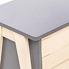 Тумбочка "Сканди" 2 ящ. (Натуральное дерево/серый ясень), фото 5