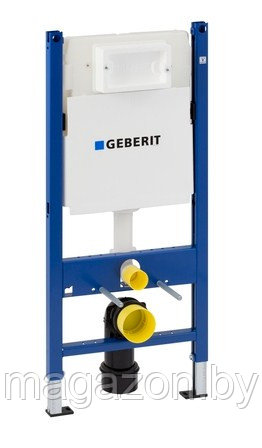 Инсталляция для унитаза Geberit Duofix с кнопкой и креплением 111.153.00.1. - фото 2 - id-p24970738