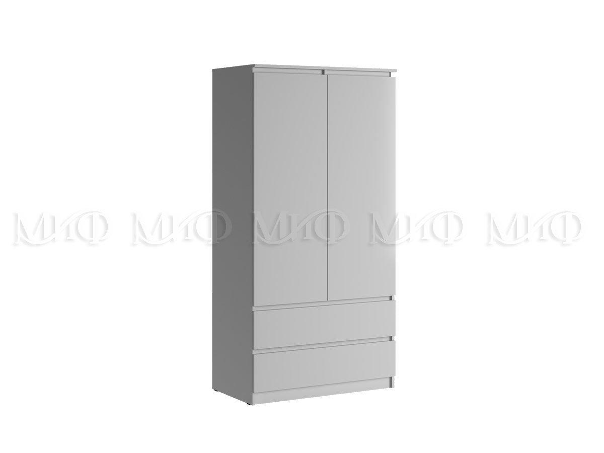 Шкаф 2-х створчатый комбинированный Челси - Белый глянец/белый - фото 1 - id-p193378895