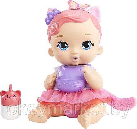 Кукла Mattel My Garden Baby- розово-фиолетовый котенок HHL21, фото 3