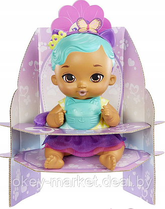 Кукла Mattel My Garden Baby Baby - голубо-фиолетовый котенок HHL22, фото 3