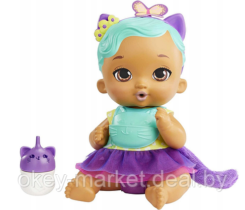 Кукла Mattel My Garden Baby Baby - голубо-фиолетовый котенок HHL22, фото 2