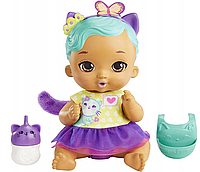 Кукла Mattel My Garden Baby Baby - голубо-фиолетовый котенок HHL22