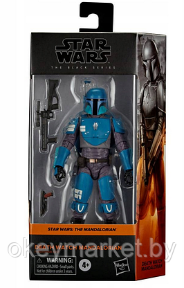 Фигурка Мандалорец Дозора Смерти Star Wars The Black Series Death Watch Mandalorian Hasbro F4350, фото 3