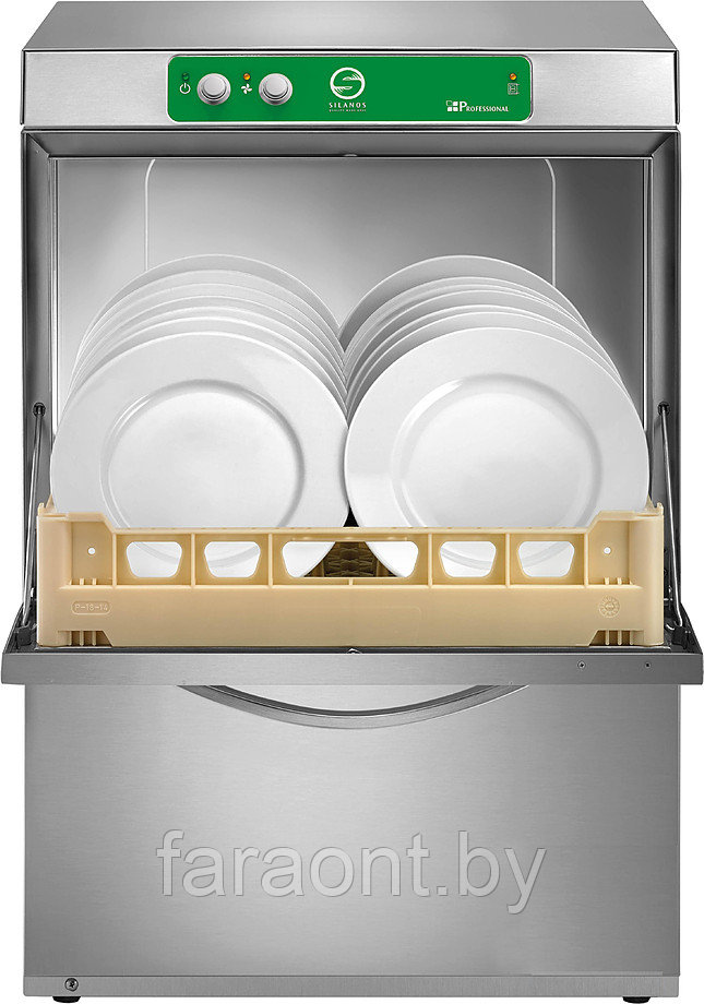 Фронтальная посудомоечная машина SILANOS (Силанос) NE700 / PS D50-32 с помпой и дозаторами