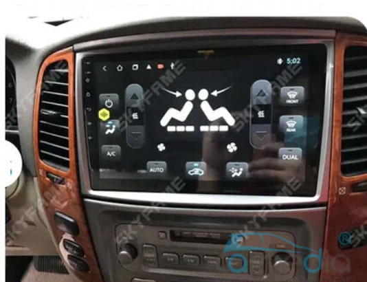 Штатная автомагнитола Toyota Land Cruiser 100 (с 2002г.в. по 2008г.в.) на Android 10 для топ компл. - фото 2 - id-p193389482