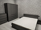 Кровать Челси 1,6 м - Графит, фото 3